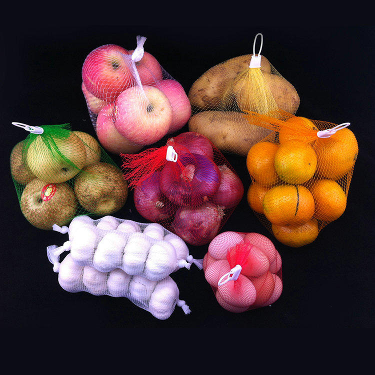 彩色Pe塑料水果小网袋